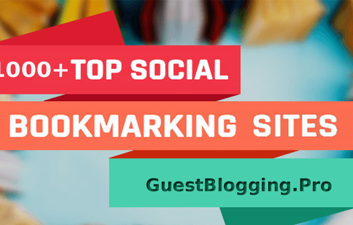 1000 Social Bookmarking Sites List
