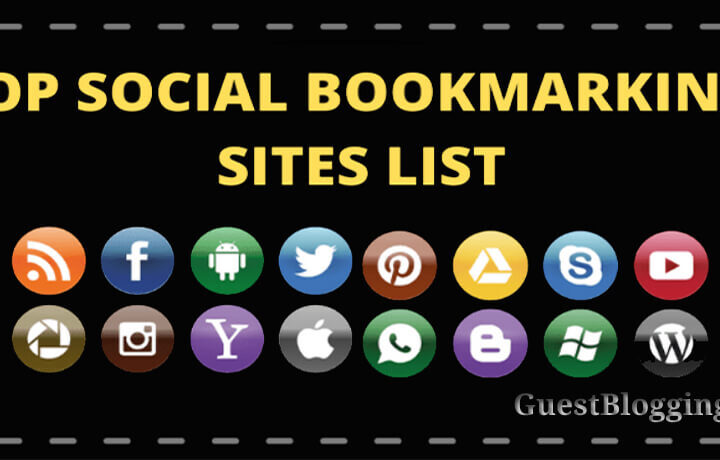 Top 50+ Social Bookmarking Sites List